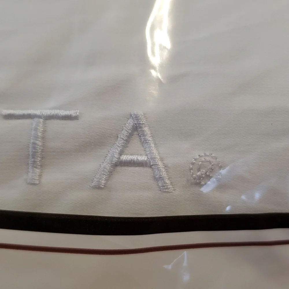 New Wamsutta Medium Support Pillow - Crisp White. Standard/Queen.